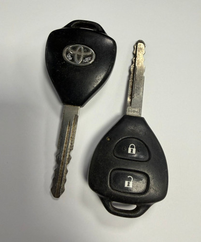 Toyota remote key fob button - toyota,