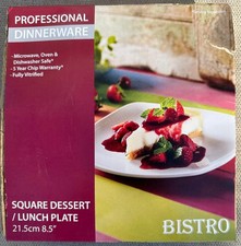 6 Piece White Dinnerware