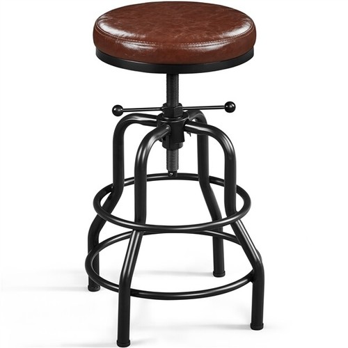 Vintage industrial bar stool - vintage,
