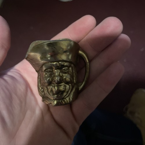 Small vintage heavy brass - small,