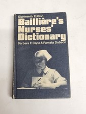 Bailliere's Nurses Dictionary