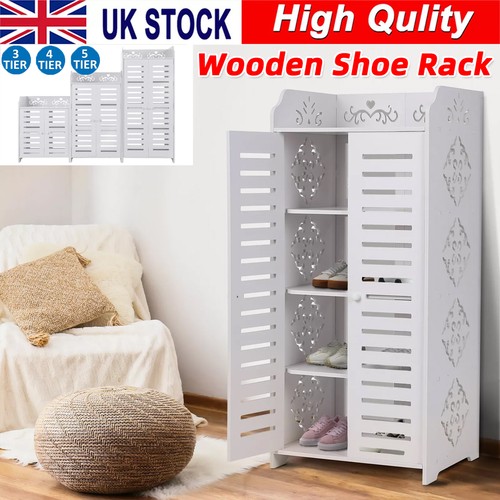 Tier wooden shoe rack - 5,