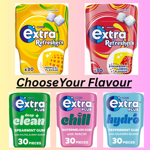 Extra refreshers sugar - extra, sugar-free