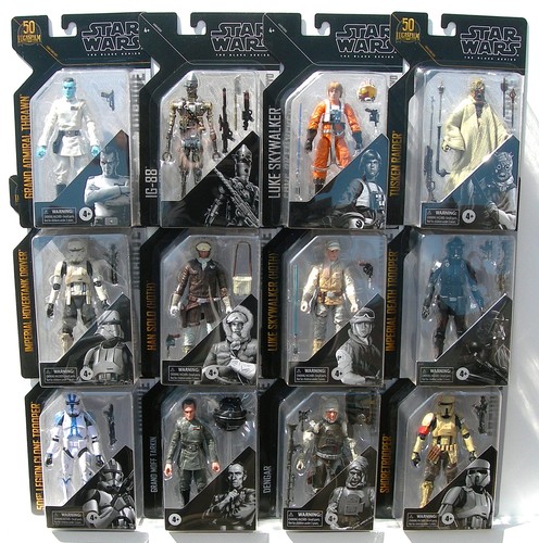 Star wars black series - black,