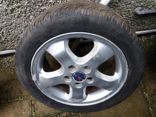 Saab 16 inch alloy - saab, 16"