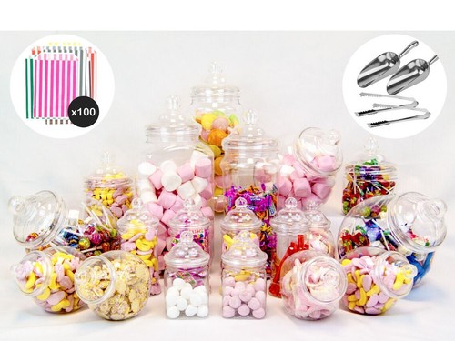 Candy buffet jar - candy,