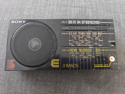 Vintage sony icf - sony, band