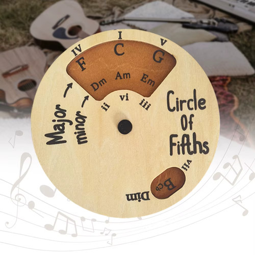 Wooden chord wheel circle - circle, of