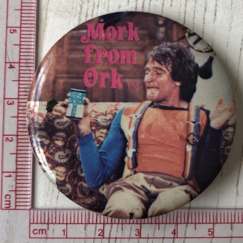 Vintage mork from ork pin - mork,