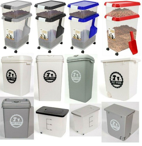 Plastic pet food storage - pet,