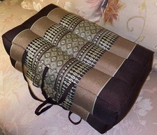 Traditional Thai Kapok Foldable / Portable Yoga Meditation Mat - Colour Choice