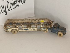 VINTAGE 1933 GREYHOUND LINES A CENTURY OF PROGRESS TOY BUS RUSTED