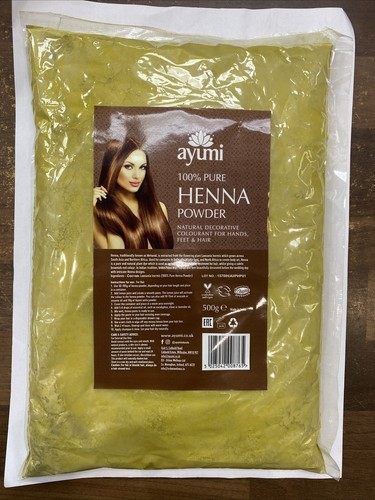 Ayumi pure henna powder 500g - pure,