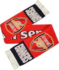 Arsenal FC Gunners Crest Scarf