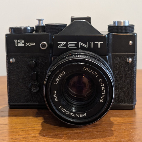 Zenit 12xp 35mm slr film - zenit,