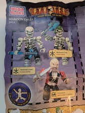 Mega Bloks 3631 Pyrates Maroon