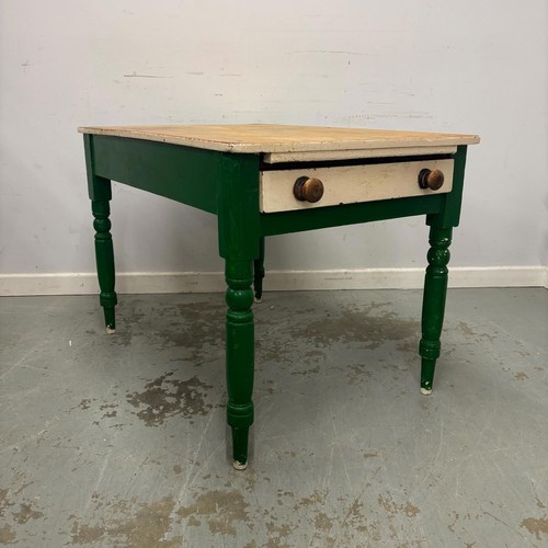 Antique pine scrub - pine, table