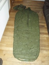 British Army Issue, Cold Weather Sleeping Bag & Compression Sack, Large,