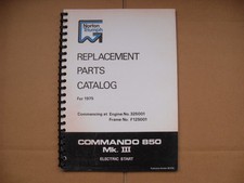 NORTON COMMANDO 850 Mk3 PARTS
