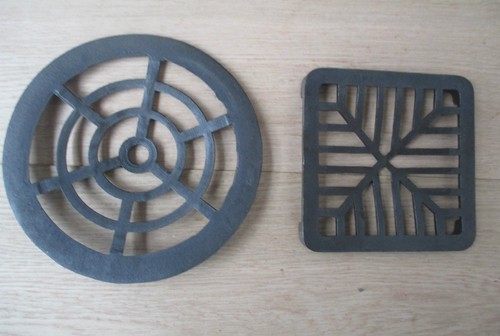 Cast iron gully - iron, grid