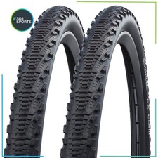 Schwalbe CX Comp 700 x 30c Tyres Semi Slick Cyclocross Hybrid Gravel Bike 1 Pair