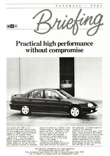 Vauxhall carlton gsi 3000 - vauxhall,