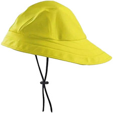Yellow Sou'wester Fisherman Waterproof Hat Unisex Fishing Outdoor Rain Hunting