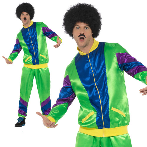 1980s retro tracksuit mens - retro,