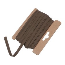 Double Fold Bias Tape 1/4 Inch 12 Yards for Sewing/Seaming/DIY [Coffee]