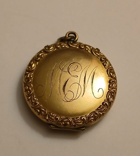 Antique large gold - antique,