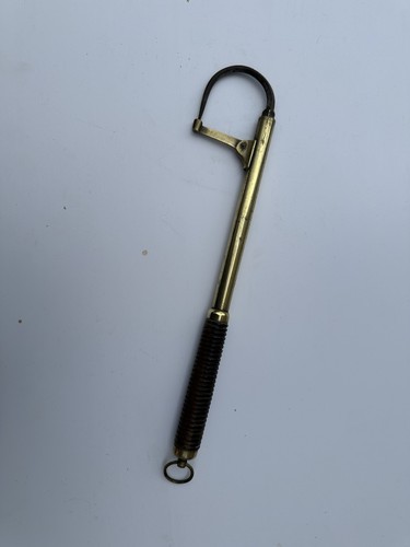 Antique brass salmon - antique,