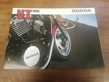  HONDA VT500E SALES BROCHURE