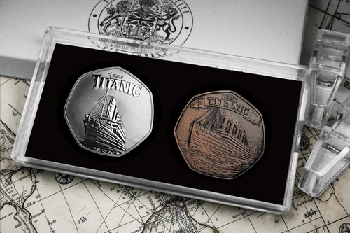 Cased pair rms titanic - cased,