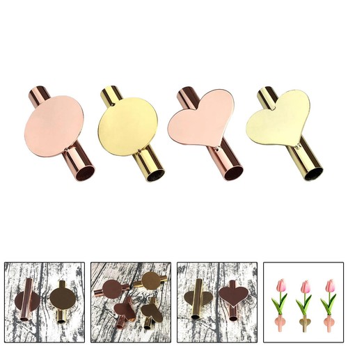 Wall mounted flower tube - mounted,