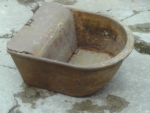 Vintage heavy cast iron farm - vintage,