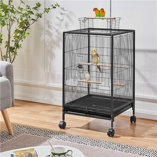 Parrot cage open play - play, top