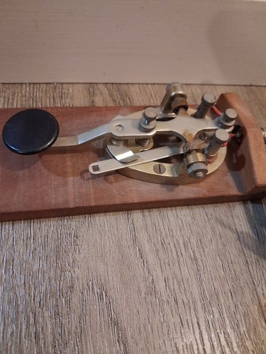 Vintage brass body telegraph - brass,