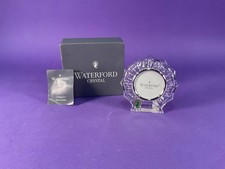 Waterford Crystal Round portrait frame