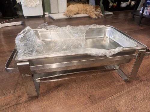 Steel shafing dish buffet - steel,