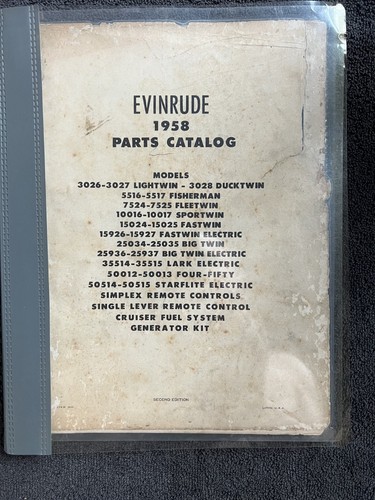1958 evinrude outboard motors - evinrude,