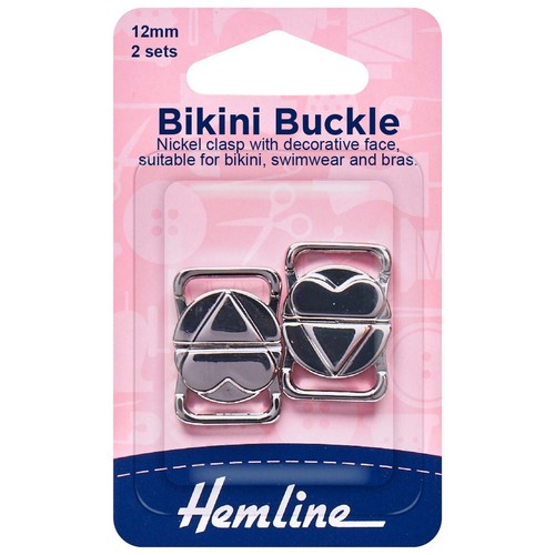 Hemline bikini buckles 12mm - buckles,