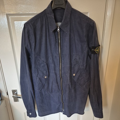 Stone island 2009 navy coated - island,