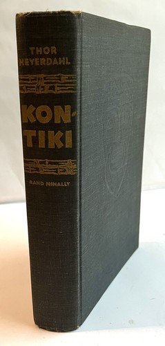 Vtg kon tiki across the - tiki,