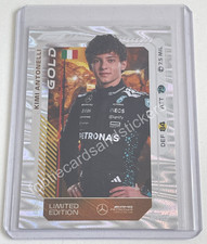 Topps F1 Turbo Attax 2025 LE35 Kimi Antonelli Gold Limited Edition