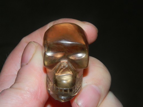 Small crystal skull - crystal,