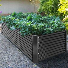6FT Long Galvanized Garden