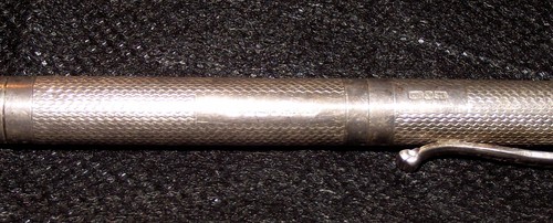 Antique stirling silver pen - pen, by
