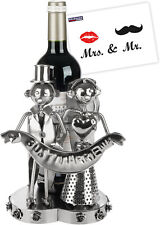Wine Bottle Holder Bridal Couple Wedding Couple Gifts Wedding Couple