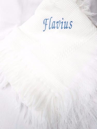 Personalised baby shawl - personalised,