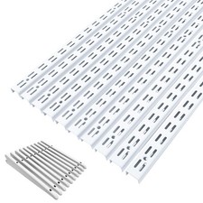 Adjustable twin slot - slot, shelving